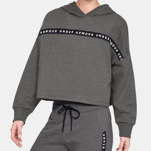 Under Armour cropped hoodie sweatshirt